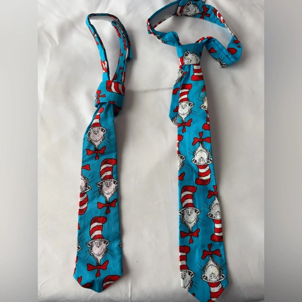 Dr. Seuss Character Necktie Set